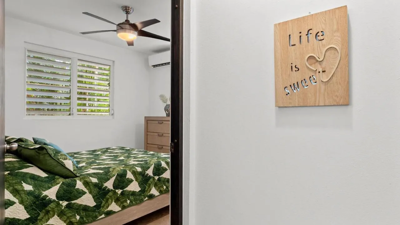 Apartment Casita 4 At Ceiba Tree Inn. Tranquility With Garden Views And Pergola With Ocean Overlook Rincon